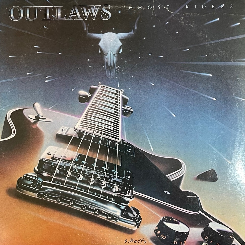 The Outlaws Ghost Riders Vinyl‎ LP Record Arista AL 9542 Southern Classic Rock